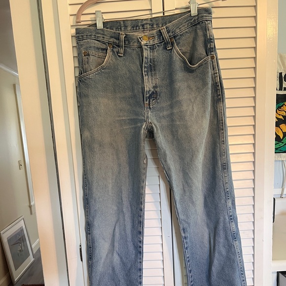 High-waisted Wrangler jeans - Picture 2 of 8